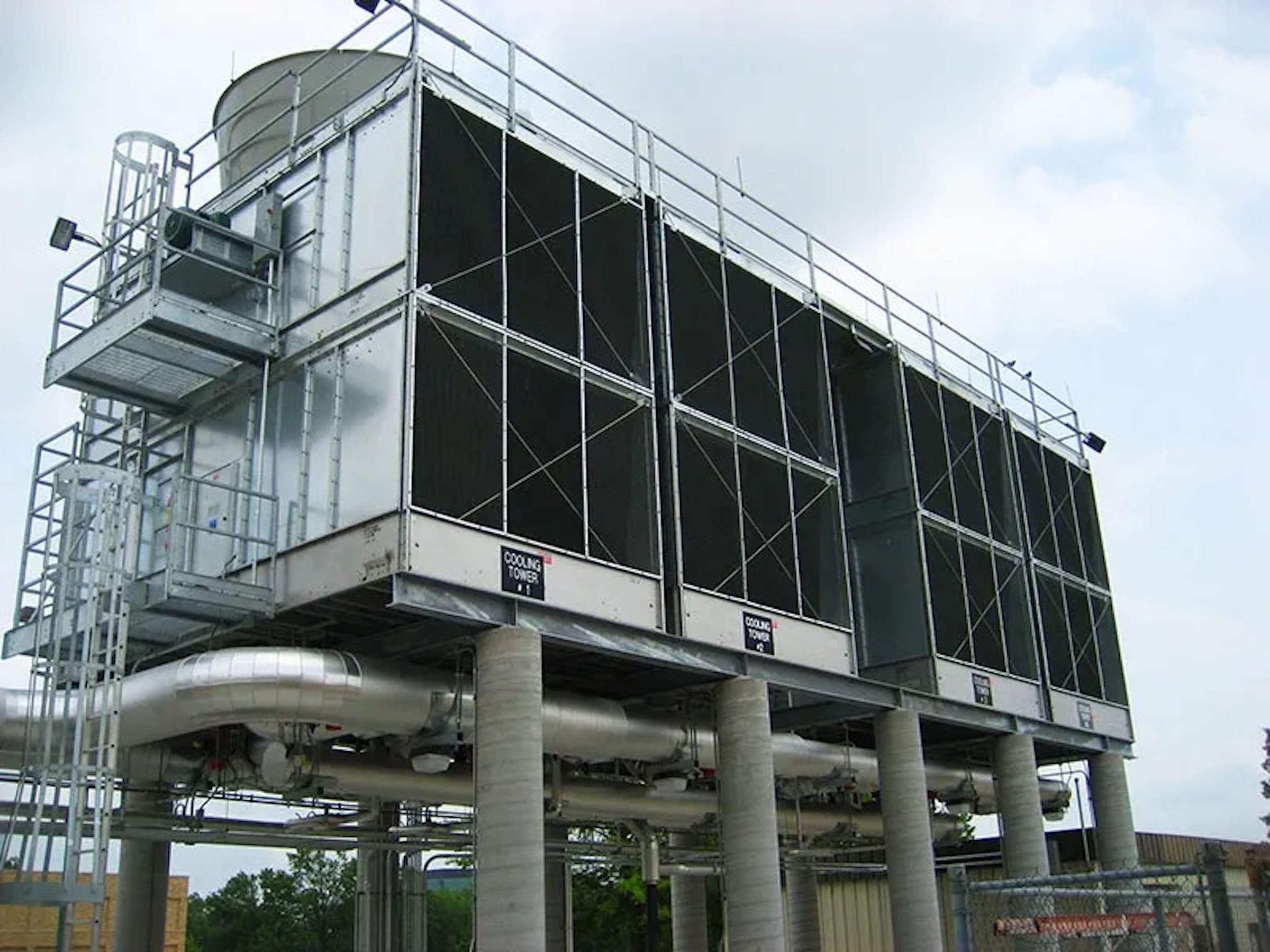 Hurricane Ida facility repairs, Mandeville, Louisiana